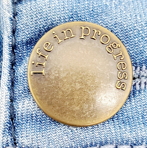 🔹️B L U E Life In Progress low rise skinny jeans - Picture 4 of 14